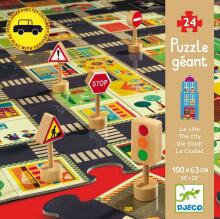 DJECO Art.DJ07161 Wooden Puzzles City