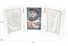 Art for baby Art.49835 Hand and Foot Print Brown