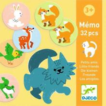 Djeco Memo Little Friends Art.DJ80184