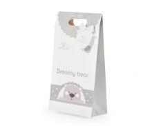Mini Baby Dreamy Bear Art.51236 Grey   plaid 70x100