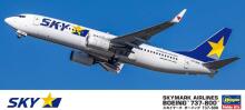Hasegawa Skymark Airlines Boeing 737-800 Scale 1:200 Art.610744-1/200