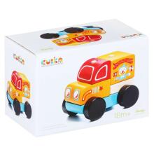 Cubika Art.LM-7 Circus Car Wooden Construction Set