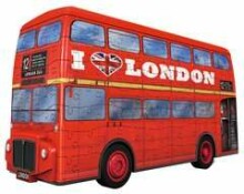 Ravensburger Art.R12534   3D Puzzle London Bus  216gb.