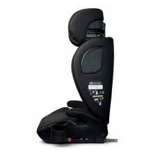 Aga Design Hamilton Tech 100-150cm i-size fix Art.55140 Diamond Black Bērnu autosēdeklis 15-36kg