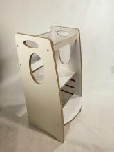 Wooden Learning Tower Art.55212 White Wood
