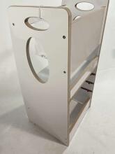 Wooden Learning Tower Art.55212 White Wood