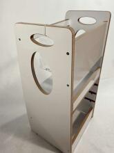 Wooden Learning Tower Art.55212 White Wood