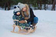 Wood Sledge  Art.55344