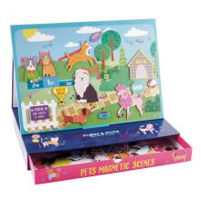 Floss&Rock Zuja Art.39P3511 Magnetic Play Scenes - Pets