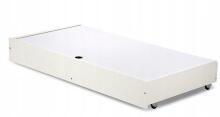 Klups Art.56258 White  Bed Drawer (under the cot bed)