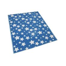 Kids Blanket Summer Cotton Stars Art.G00011 Indigo