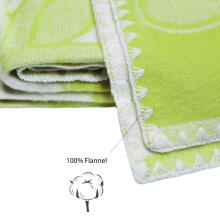 UR Kids Blanket Cotton Art.56951 Sheep Green