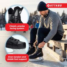 Attabo Men's Hockey Ice Art.57461 Ice Skates