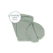 Doomoo Comfy Big nursing pillow cover, Tetra Green