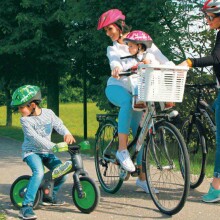 Bellelli B-Bip- Vaikų bėgimo ir balansavimo dviratis, pagamintas iš plastiko, be pedalų rausvas