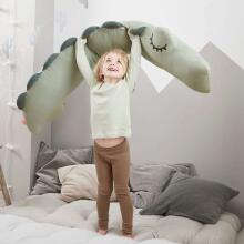 Done by Deer Comfy body pillow Croco Green