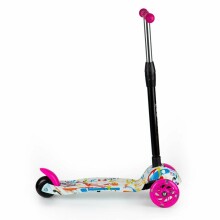 „Eco Toys Scooter Art.BW-211 Pink“ vaikų motoroleris aukštesnės kokybės