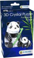 Crystal Puzzle Panda 3D Art.60903 Crystal 3D Puzzle