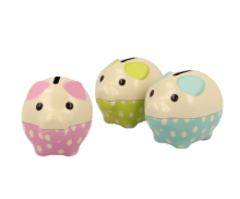 Kids Krafts Tin Piggy Bank Art.WD222 Krajkaste Cūciņa