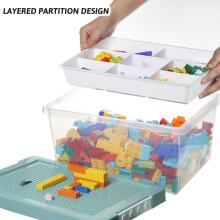 Storage Box for Lego Bricks Art.61632 Creative storage box with built-in stand, 3 pcs.