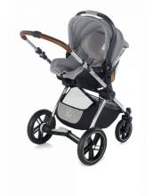 Jane Kawai Micro Koos Isize R1 Art.5563 U05 Dim Grey Stroller 3in1