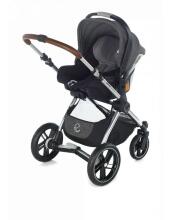 Jane Kawai Micro Koos Isize R1 Art.5563 U06 Cold Black Stroller 3in1
