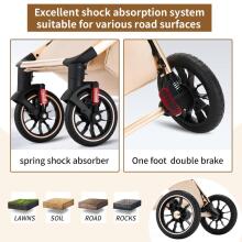 Shineey 3-in-1 Pushchair Buggy Art.U9-X Blue