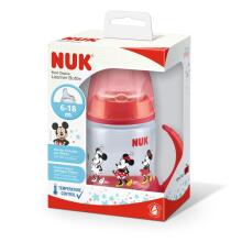 Nuk First Choice Minnie Art.62391 Bottle with silicone temperature control teat, 150 ml (6–18 months)