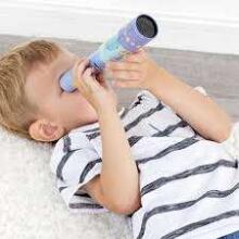 Kids Krafts Retro Tin Telescope Art.WD223