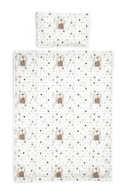 La Bebe™ Cotton 75x100 Art.63155 Bunnies Детский хлопковый пододеяльник 75x100см