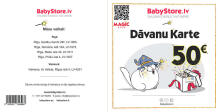 Gift card 50 EUR