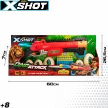 „Colorbaby Xshot Dino“ 466560 ginklo užpuolimas