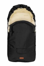 Sensillo Romper Bag Art.64885 Graphite Спальный мешок на натуральной овчинке для коляски
