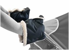 Sensillo Pushchair Glove/Muff Art.SILLO-8507 Black Муфта для рук ( универсальная)