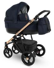 CAMARELO Belagio 4in1 Multifunctional Stroller Art.05 — Navy Blue