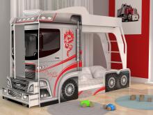 AJK Mega Truck Art.65567 Bunk bed  80x190 cm