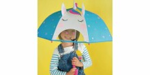 Floss&Rock Zuja Art.43P6406 Colour Changing 3D Umbrella - Rainbow Unicorn