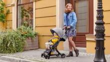 KinderKraft Lite Up Pink Art. KKWLITUPNK0000 everyday light stroller