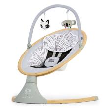 KinderKraft Lumi Wooden Art.KBLUMI00GRY0000  Šūpuļkrēsliņs