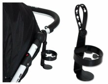UniBaby Universal Cups Holder for Strollers  Art.50 Black