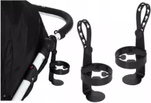 UniBaby Universal Cups Holder for Strollers  Art.50 Black