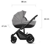KinderKraft Prime Lite Grey 3 in1 Art.KKWPRLIGRY3000