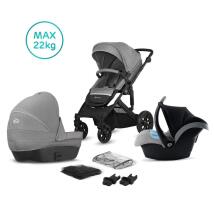 KinderKraft Prime Lite Grey 3 in1 Art.KKWPRLIGRY3000