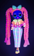 OMG LOL Lights Surprise Glitter Queen Art.565185 lėlė su priedais