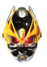 „Changerobot“ straipsnis „Super Change“ robotų žaidimų rinkinys „Robotas - transformatorius + kaukė su garsu ir šviesa“ A783-H21111