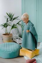 La Bebe™ NO Poncho Towel  Art.68509 Mint 90x110 cm