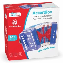 New Classic Toys Accordeon Art.10056 Blue Bērnu akordeons