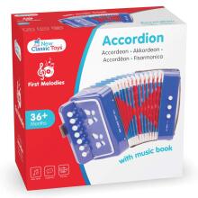 New Classic Toys Accordeon Art.10056 Blue