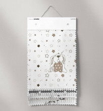 Medvilniniai zuikiai „La Bebe ™“, slaugantys medvilnę, 69683 viršutinis vaikų medvilnės lakštas 100x140 cm