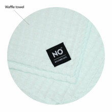 La Bebe™ NO Baby Towel  Art.69855 Mint  Dvielis bērniem  no vafeļauduma 25x25cm (100% kokvilna)